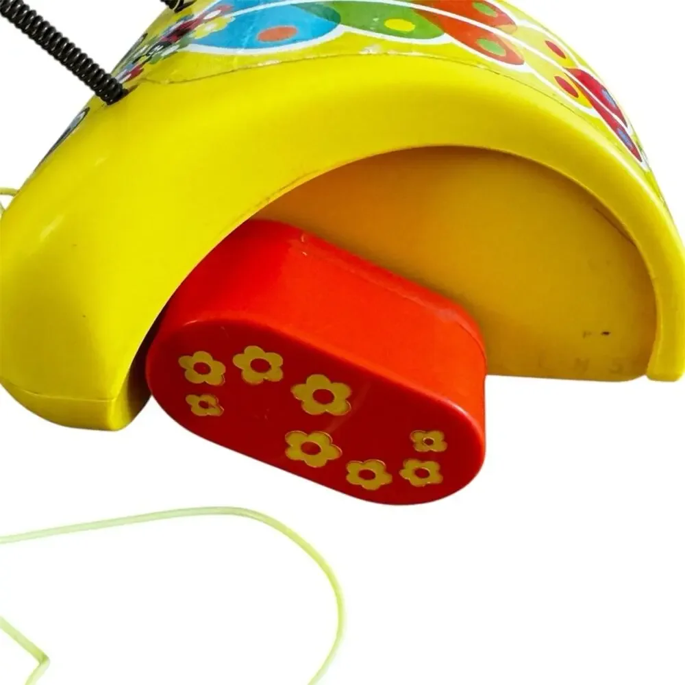 Vintage 1970’s Fisher-Price Colorful Push/Pull-Along Toys